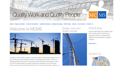 Desktop Screenshot of mcms.co.uk